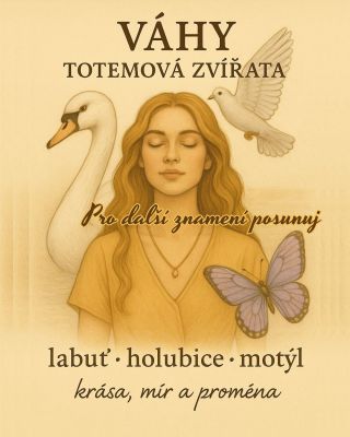 ✨ Každé znamení má svou píseň – někdy zní jako šum listí, jindy jako tichý závan křídel. Totemová zvířata jsou klíče k...